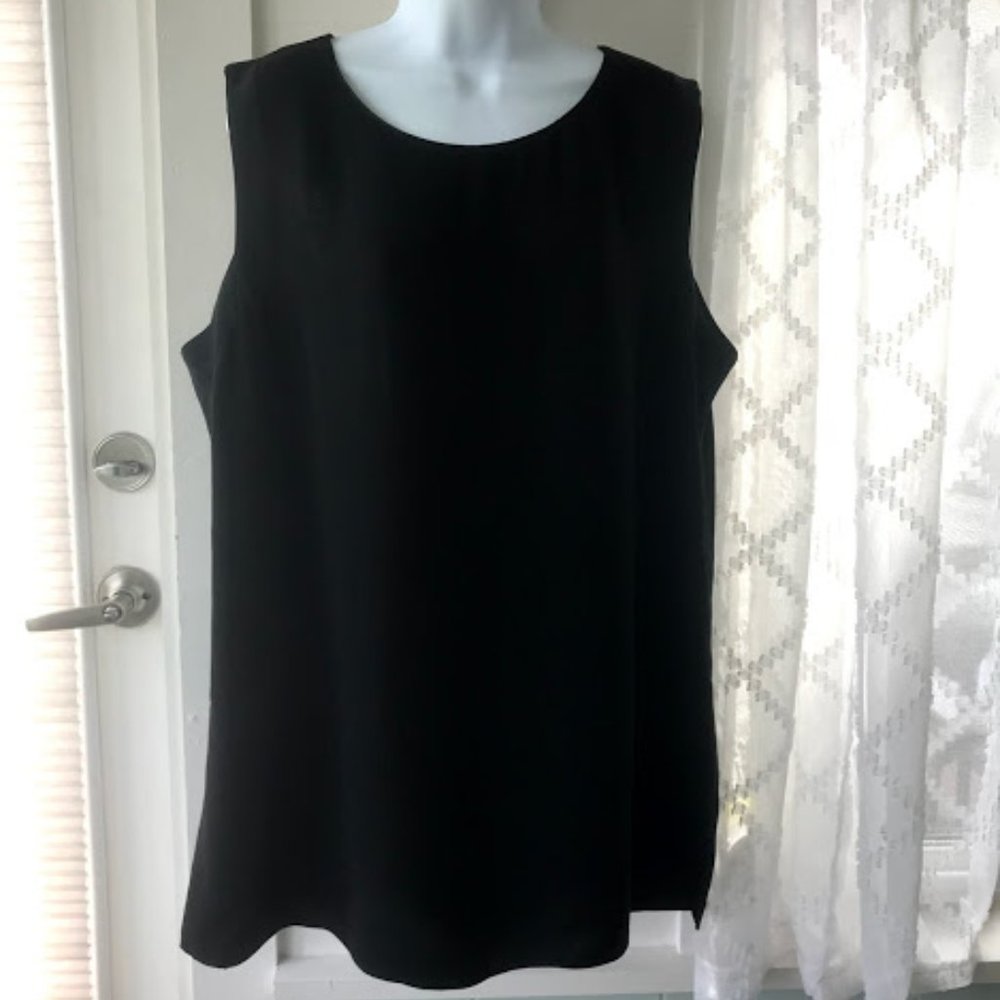 Lafayette 148 Plus Size Sleeveless Blouse